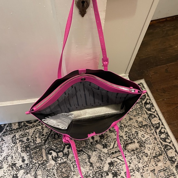 Thacker leather Pink Tote Bag - Picture 4 of 4